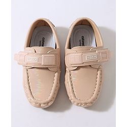 Cute Walk by Babyhug Velcro Party Wear Loafer Shoes - Pinkj