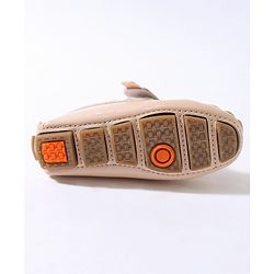 Cute Walk by Babyhug Velcro Party Wear Loafer Shoes - Pinkj
