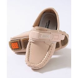 Cute Walk by Babyhug Velcro Party Wear Loafer Shoes - Pinkj