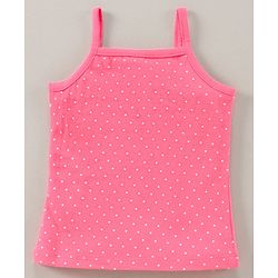 Babyhug 100% Cotton Antibacterial Finish Sleeveless Slips All Over Printed Pack of 3 - Pink Blue