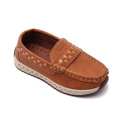 Cute Walk by Babyhug Formal Wear Loafers - Brown