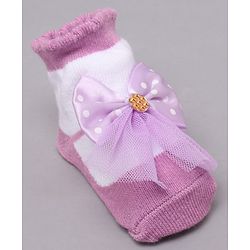 Cute Walk by Babyhug Sock Shoes (Color & Design May vary)