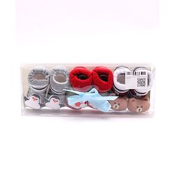 Cute Walk by Babyhug Sock Shoes (Color & Design May vary)