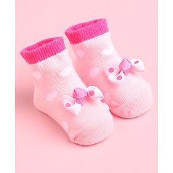 Cute Walk by Babyhug Sock Shoes (Color & Design May vary)