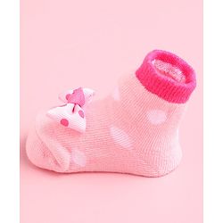 Cute Walk by Babyhug Sock Shoes (Color & Design May vary)