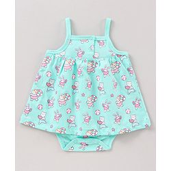 Babyhug 100% Cotton Sleeveless Onesies Dot Print Pack of 3 - Pink Yellow Blue