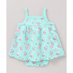 Babyhug 100% Cotton Sleeveless Onesies Dot Print Pack of 3 - Pink Yellow Blue