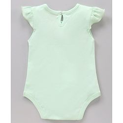 Babyhug Flutter Sleeves 100% Cotton Onesies Striped And Floral Print Pack of 3 - Pink and Blue