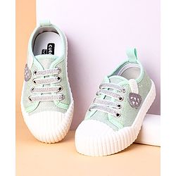 Cute Walk by Babyhug Casual Shoes Mushroom Design - Green