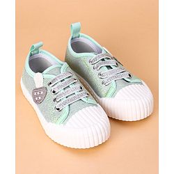 Cute Walk by Babyhug Casual Shoes Mushroom Design - Green
