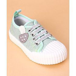 Cute Walk by Babyhug Casual Shoes Mushroom Design - Green