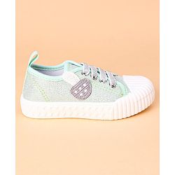 Cute Walk by Babyhug Casual Shoes Mushroom Design - Green