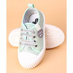 Cute Walk by Babyhug Casual Shoes Mushroom Design - Green