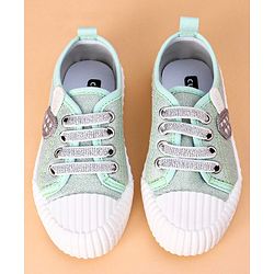 Cute Walk by Babyhug Casual Shoes Mushroom Design - Green