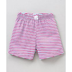Babyhug Cotton Shorts Multi Print Pack Of 3 - Multicolor