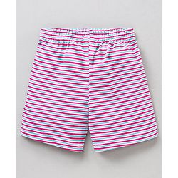 Babyhug Cotton Shorts Multi Print Pack Of 3 - Multicolor