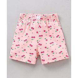 Babyhug Cotton Shorts Multi Print Pack Of 3 - Multicolor