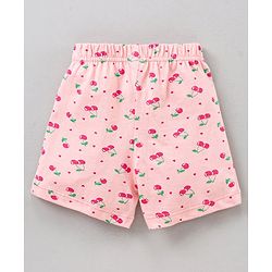 Babyhug Cotton Shorts Multi Print Pack Of 3 - Multicolor