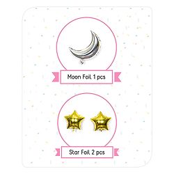 Babyhug Premium Birthday Decor Kit Multicolor - Pack of 121