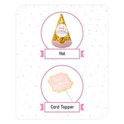 Babyhug Premium Birthday Decor Kit Multicolor - Pack of 121