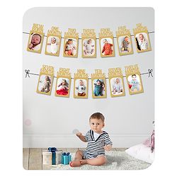 Babyhug Baby Photo Banner - Brown