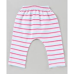 Babyhug Full Length Diaper Leggings Pack of 3 - Multicolor