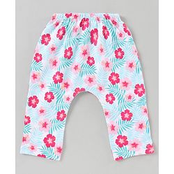 Babyhug Full Length Diaper Leggings Pack of 3 - Multicolor