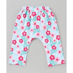 Babyhug Full Length Diaper Leggings Pack of 3 - Multicolor