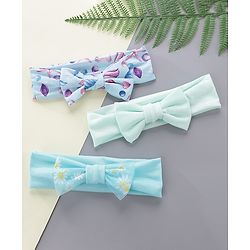 Babyhug Headbands Pack Of 3 - Multicolour