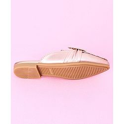 Cute Walk by Babyhug Stone Studded Sandals - Golden
