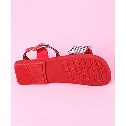 Cute Walk by Babyhug Sandals - Red