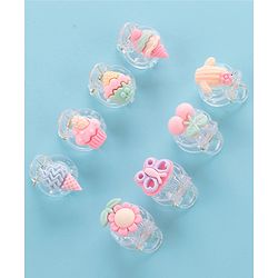 Babyhug Clips Pack of 8 - Multicolor