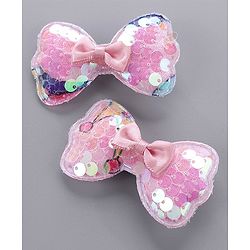 Babyhug Hair Clips Pack of 6 - Pink
