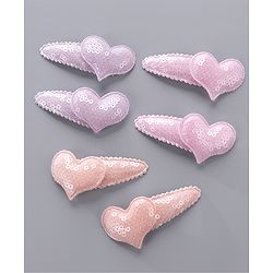 Babyhug Snap Clips Pack of 6 - Multicolor