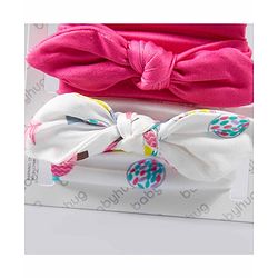 Babyhug Girls Headbands Pack of 3 - Pink and White