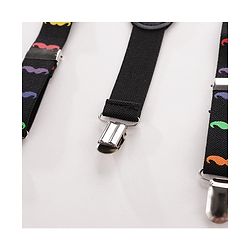 Babyhug Bow and Suspender Set - Black