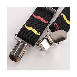 Babyhug Bow and Suspender Set - Black