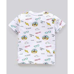 Babyhug Half Sleeves T-Shirts Multi Print Pack of 5 - Multicolor
