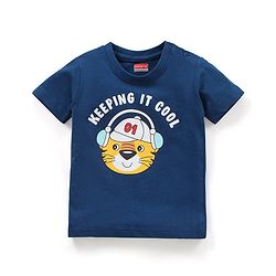 Babyhug Half Sleeves T-Shirts Multi Print Pack of 5 - Multicolor