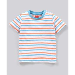 Babyhug Half Sleeves T-Shirts Multi Print Pack of 5 - Multicolor