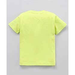 Babyhug Half Sleeves Cotton Football Printed and Striped T-shirts Pack of 3 - Multicolour