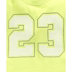 Babyhug Half Sleeves Cotton Football Printed and Striped T-shirts Pack of 3 - Multicolour