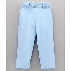Babyhug Full Sleeves 5 Piece Party Suit - Light Blue