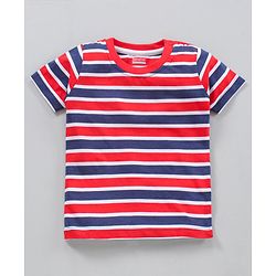 Babyhug Half Sleeves T-Shirts Multi Print Pack of 5 - Multicolor