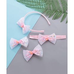 Babyhug Hair Accessories Combo Set - Pink