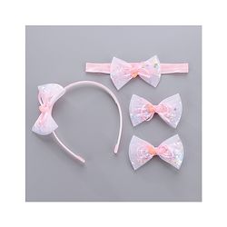 Babyhug Hair Accessories Combo Set - Pink