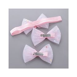 Babyhug Hair Accessories Combo Set - Pink