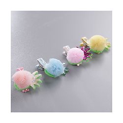Babyhug Hair Clips Pack of 4 - Multicolor
