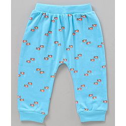 Babyhug Full Length Printed Diaper Leggings Pack of 3 - Multicolor