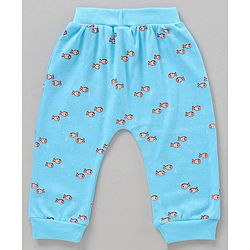 Babyhug Full Length Printed Diaper Leggings Pack of 3 - Multicolor
